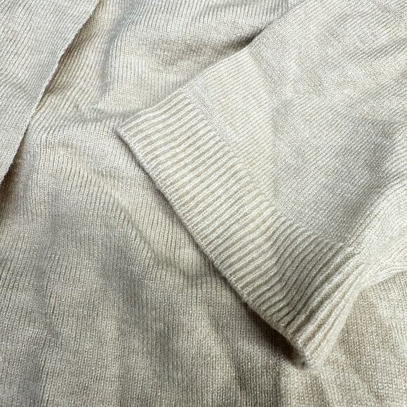 Abbott Elementary Long Sleeve Duster Oatmeal Heather Size L New - Picture 4 of 5